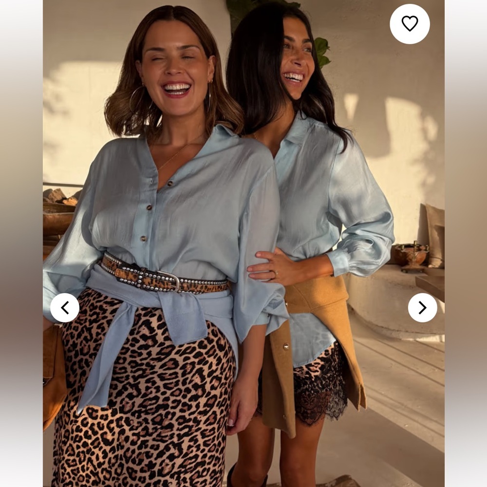 Ice Blue Miley Shirt